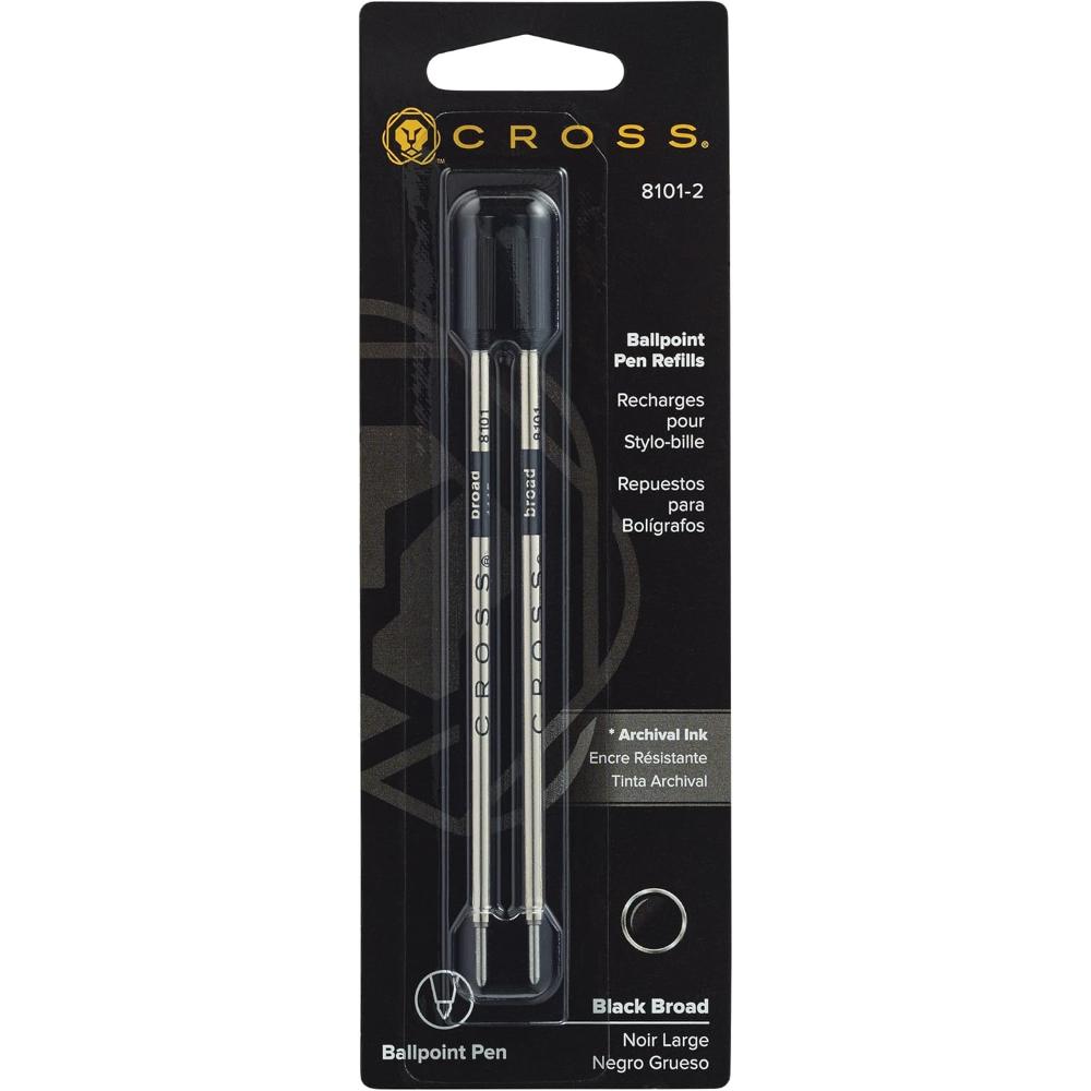 Cross Ballpoint Pen Refill - Black - Broad