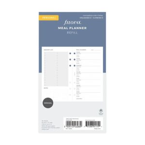 Filofax Meal Planner Refill Personal 132684