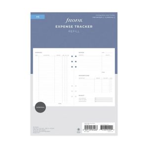 Filofax A5 Expense Tracker Refill 132851
