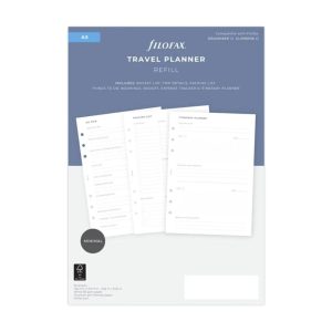 Filofax A5 Travel Planner Refill 132929