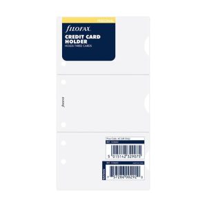 Filofax Personal Credit Card Holder Refill 133603