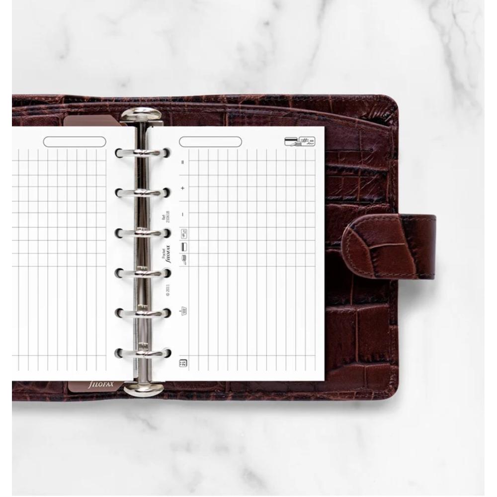 Filofax Pocket Finances Refill 210618 - Image 3