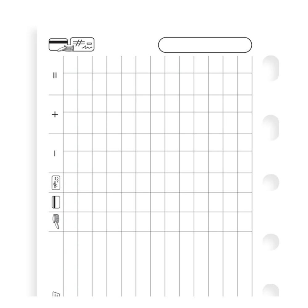 Filofax Pocket Finances Refill 210618